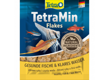Фото 2 -  корм для рыб Tetra TetraMin Flakes корм для аквариумных рыбок, хлопья
