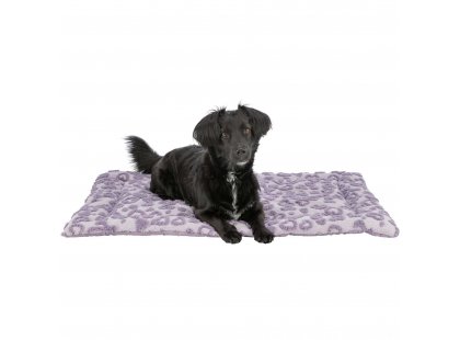 Фото 2 -  лежаки, матраси, килимки та будиночки Trixie Hearts килимок для собак до дня Святого Валентина СЕРЦЯ, бузковий