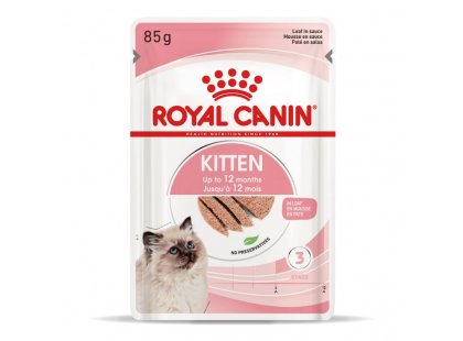 Фото - Royal Canin KITTEN LOAF влажный корм для котят в возрасте 4-12 месяцев влажный корм (консервы) Royal Canin KITTEN LOAF влажный корм для котят в возрасте 4-12 месяцев