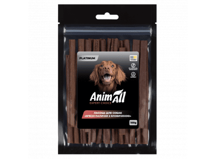 Фото - AnimAll Platinum лакомство для собак МЯСНЫЕ ПАЛОЧКИ С ГОВЯДИНОЙ лакомства AnimAll Platinum лакомство для собак МЯСНЫЕ ПАЛОЧКИ С ГОВЯДИНОЙ