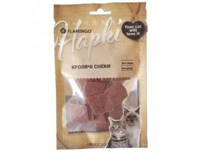 Фото - Flamingo Лакомство для кошек СНЕКИ ИЗ КРОЛИКА лакомства Flamingo Лакомство для кошек СНЕКИ ИЗ КРОЛИКА