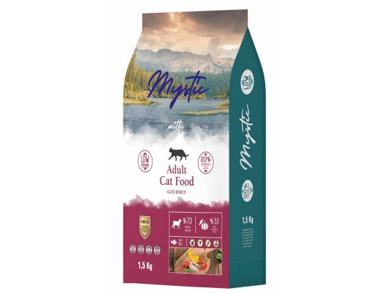 Фото - сухий корм Mystic (Містік) Adult Cat Food Gourmet сухий корм для вибагливих котів