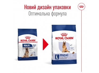 Фото 6 -  сухий корм Royal Canin MAXI ADULT 5+ (СОБАКИ ВЕЛИКИХ ПОРІД ЕДАЛТ 5+) корм для собак від 5 років