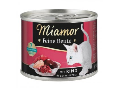 Фото - Miamor Feine Beute mit Rind беззерновой влажный корм для кошек ГОВЯДИНА влажный корм (консервы) Miamor Feine Beute mit Rind беззерновой влажный корм для кошек ГОВЯДИНА