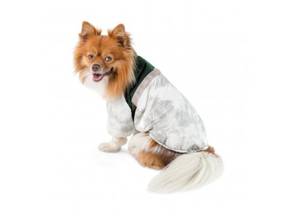 Фото 2 -  одежда Pet Fashion Bony куртка для собак, белый/зеленый