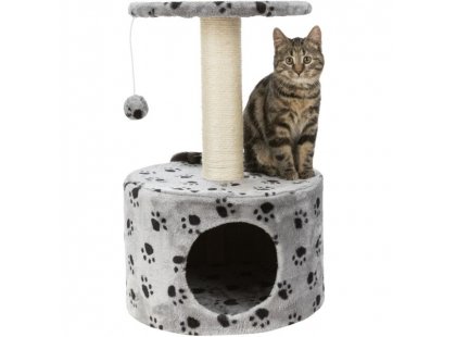 Фото 2 -  когтеточки, с домиками Trixie Junior Cat Tree Toledo когтеточка-домик для котят, серый