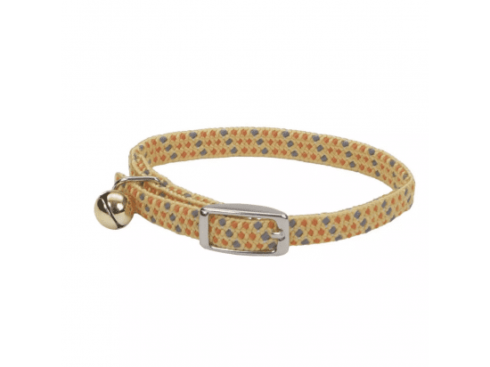 Фото - шлейки, нашийники Coastal (Костал) Li`l Pals Reflective Kitten Collar світловідбиваючий нашийник для кошенят, ЖОВТИЙ