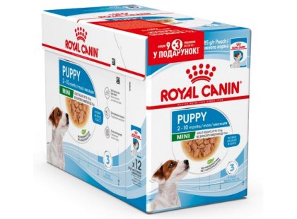 Фото - Royal Canin MINI PUPPY влажный корм для щенков мелких пород от 2 до 10 месяцев влажный корм (консервы) Royal Canin MINI PUPPY влажный корм для щенков мелких пород от 2 до 10 месяцев