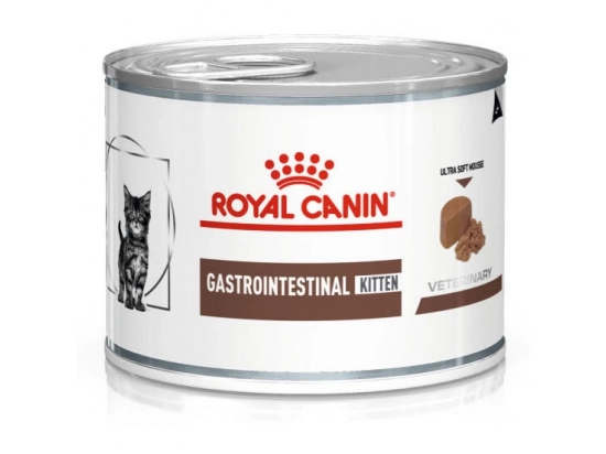 Фото - ветеринарні корми Royal Canin GASTRO INTESTINAL KITTEN повнораціонний дієтичний для кошенят від 2 до 10 місяців при порушеннях травлення