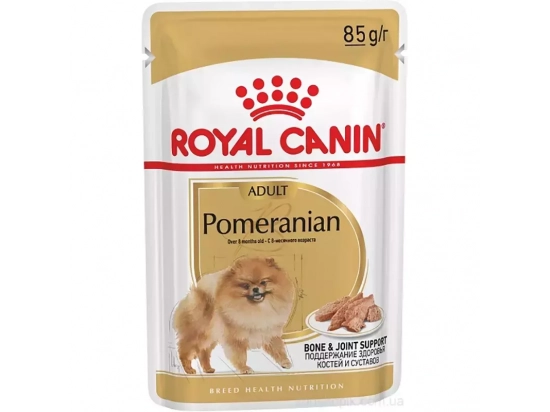 Фото - влажный корм (консервы) Royal Canin POMERANIAN ADULT (ПОМЕРАНСКИЙ ШПИЦ) влажный корм для собак от 8 месяцев