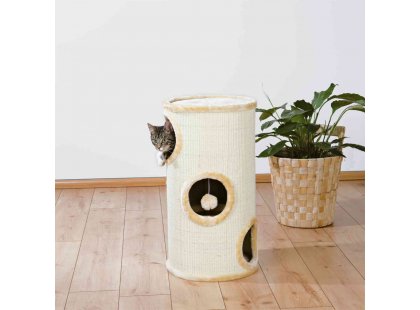 Фото 3 -  когтеточки, с домиками Trixie Samuel Cat Tower Когтеточка-домик для кошки Башня