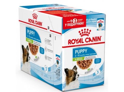 Фото - Royal Canin X-SMALL PUPPY вологий корм для цуценят мініатюрних порід вологий корм (консерви) Royal Canin X-SMALL PUPPY вологий корм для цуценят мініатюрних порід