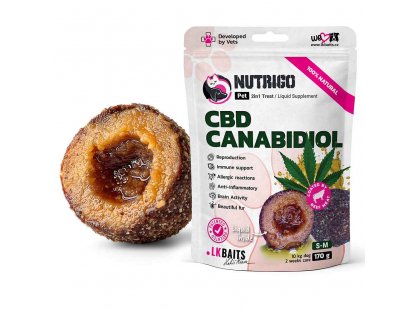 Фото 2 -  лакомства LK Baits Pet Nutrigo CBD Canabidiol функциональное лакомство для собак МАСЛО КОНОПЛИ