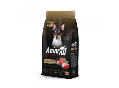 Фото - AnimAll Adult Dog Turkey & Lamb сухой корм для собак мелких пород ИНДЕЙКА и ЯГНЕНОК сухой корм AnimAll Adult Dog Turkey & Lamb сухой корм для собак мелких пород ИНДЕЙКА и ЯГНЕНОК