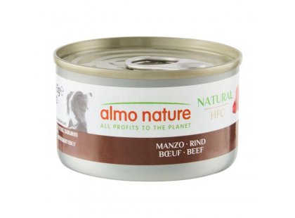 Фото - Almo Nature HFC Natural Beef влажный корм для собак ГОВЯДИНА влажный корм (консервы) Almo Nature HFC Natural Beef влажный корм для собак ГОВЯДИНА
