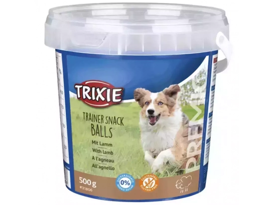 Фото - лакомства Trixie TRAINER SNACK BALLS лакомство для собак С ЯГНЕНКОМ (31806)