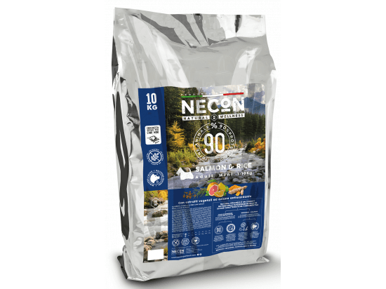 Фото - сухой корм Necon Natural Wellness Dog Mini Salmon & Rice сухой корм для собак малых пород ЛОСОСЬ И РИС