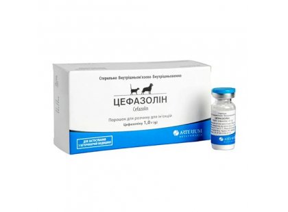 Фото - Arterium Цефазолін антибіотик для собак і котів антибіотики Arterium Цефазолін антибіотик для собак і котів