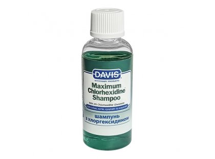 Фото 3 -  для кожи и шерсти Davis MAXIMUM CHLORHEXIDINE шампунь с 4% хлоргексидином для собак и котов