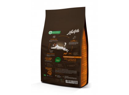 Фото 3 -  сухий корм Natures Protection Lifestyle GRAIN FREE JUNIOR SALMON & KRILL корм для цуценят від 3 до 12 місяців