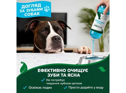 Фото 5 -  для зубів та пащі Vets Best Dental Breath Freshener спрей для свіжого подиху собак