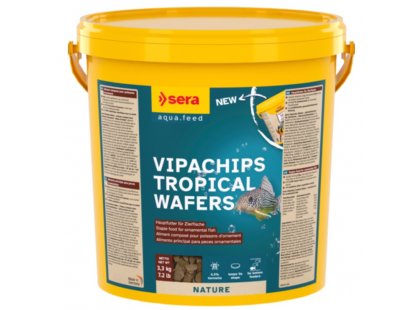 Фото 4 -  корм для рыб Sera VIPACHIPS NATURE корм для донных рыб, чипсы