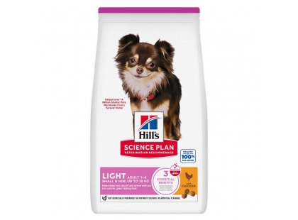 Фото - Hill's Science Plan LIGHT SMALL & MINI корм для маленьких собак с избыточным весом сухой корм Hill's Science Plan LIGHT SMALL & MINI корм для маленьких собак с избыточным весом