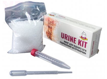 Фото 2 -  инструменты и оборудование Urine Kit набор для сбора мочи у кошек