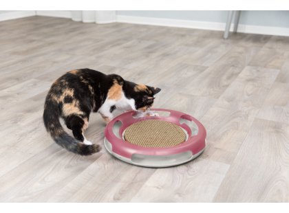 Фото 7 -  игрушки Trixie RACE & SCRATCH игрушка для кота ТРЕК С ДРЯПКОЙ