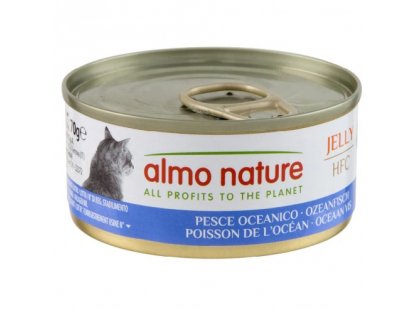 Фото - Almo Nature HFC Jelly Oceanic Fish влажный корм для кошек ОКЕАНИЧЕСКАЯ РЫБА влажный корм (консервы) Almo Nature HFC Jelly Oceanic Fish влажный корм для кошек ОКЕАНИЧЕСКАЯ РЫБА