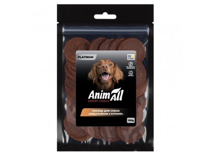 Фото - AnimAll Platinum лакомство для собак МЕДАЛЬОНЫ С КУРИЦЕЙ лакомства AnimAll Platinum лакомство для собак МЕДАЛЬОНЫ С КУРИЦЕЙ