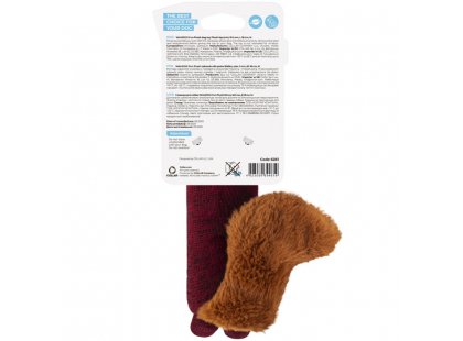 Фото 7 -  іграшки Collar WAUDOG Fun Plush іграшка для собак із пищалкою БІЛКА