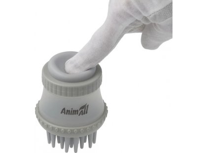 Фото 6 -  расчески, щетки, грабли AnimAll Щетка с резервуаром для шампуня