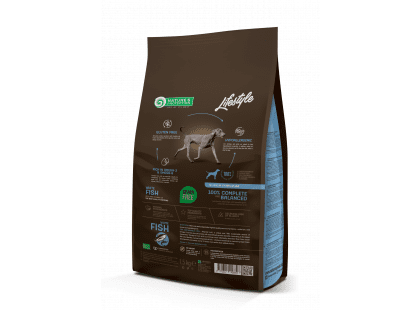 Фото 3 -  сухий корм Natures Protection Lifestyle GRAIN FREE ADULT FISH корм для собак усіх порід РИБА