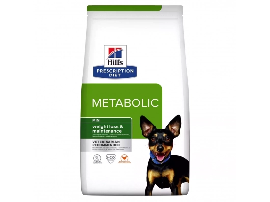 Фото - ветеринарні корми Hill's Prescription Diet Canine Metabolic Weight Management Mini корм для собак міні порід для контролю та зниження ваги КУРКА