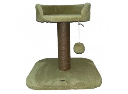 Фото - Trixie Mica кігтеточка-стовпчик з лежаком для котів, зелений (9935270) дряпалки, з будиночками Trixie Mica кігтеточка-стовпчик з лежаком для котів, зелений (9935270)