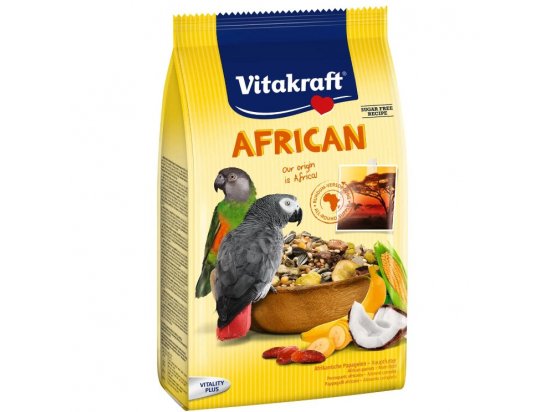 Фото - Vitakraft (Вітакрафт) African Корм для великих африканських папуг корм для птахів Vitakraft (Вітакрафт) African Корм для великих африканських папуг