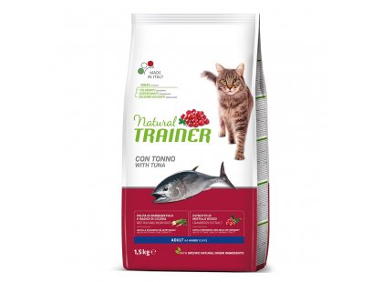 Фото - сухий корм Trainer Natural ADULT With Tuna - корм для кішок з тунцем