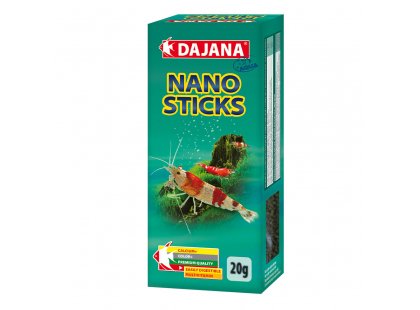 Фото - корм для риб Dajana Nano Sticks сухий гранульований корм для креветок та крабів