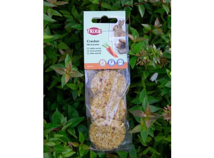 Фото 2 -  лакомства Trixie Лакомство для грызунов КРЕКЕР С МОРКОВЬЮ (60144)