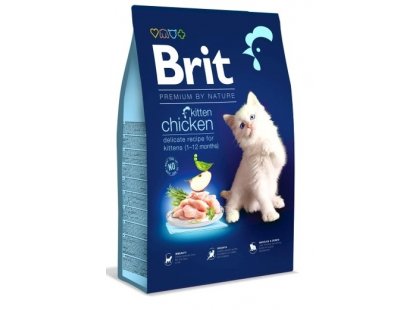 Фото - сухий корм Brit Premium Kitten Chicken сухий корм для кошенят КУРКА