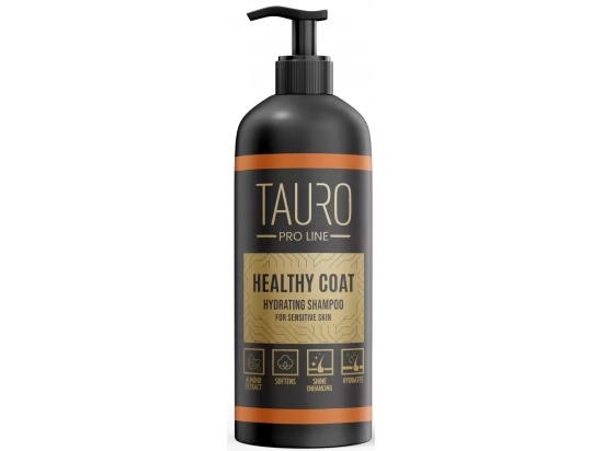 Фото - повсякденна косметика Tauro (Тауро) Pro Line Healthy Coat Hydrating Shampoo Зволожуючий шампунь для собак та котів усіх порід