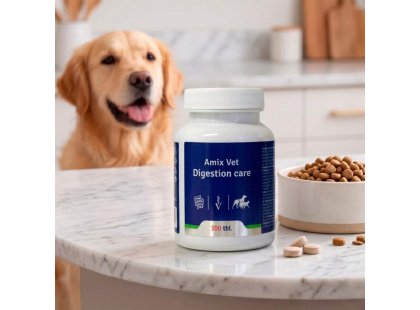 Фото 2 -  для шлунково-кишкового тракту (ЖКТ) Cymedica Amix Vet Digestion Care таблетки для підтримки травлення у собак і котів