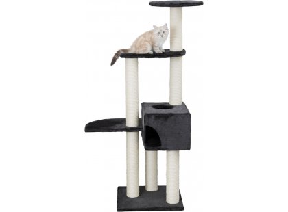 Фото - Trixie Alicante Когтеточка - ігровий комплекс для котів, антрацит дряпалки, з будиночками Trixie Alicante Когтеточка - ігровий комплекс для котів, антрацит
