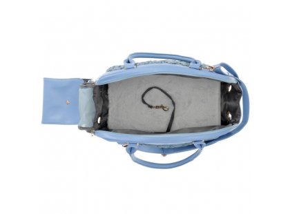 Фото 5 -  переноски, сумки, рюкзаки Misoko&Co (Мисоко и Ко) Дорожная сумка для собак 40195, голубой