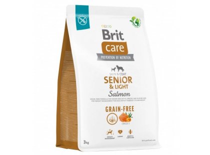 Фото - Brit Care Dog Grain Free Senior & Light Salmon беззерновой сухой корм для кожи и шерсти стареющих собак ЛОСОСЬ сухой корм Brit Care Dog Grain Free Senior & Light Salmon беззерновой сухой корм для кожи и шерсти стареющих собак ЛОСОСЬ