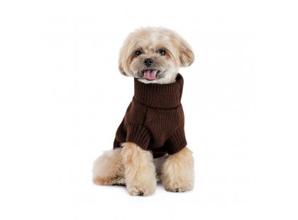 Фото 3 -  одежда Pet Fashion Sam свитер для собак, шоколадный