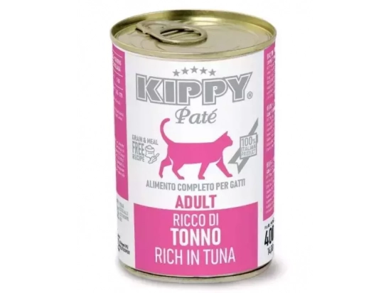 Фото - вологий корм (консерви) Kippy (Кіпі) PATE TUNA консерви для котів (ТУНЕЦЬ), паштет