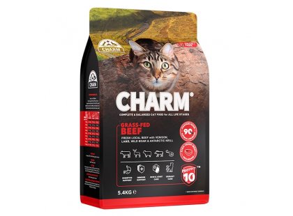 Фото 3 -  сухий корм Charm Grain-Free Grass-Fed Beef сухий беззерновий корм для котів ЯЛОВИЧИНА