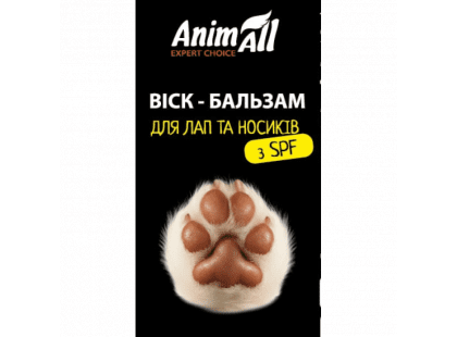 Фото - AnimAll Воск-бальзам для лап и носа собак с SPF для лап AnimAll Воск-бальзам для лап и носа собак с SPF